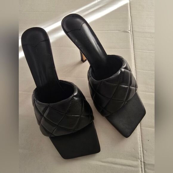 Tony Bianco Betty High Heel Sandals Size 10 In Black - Picture 10 of 12